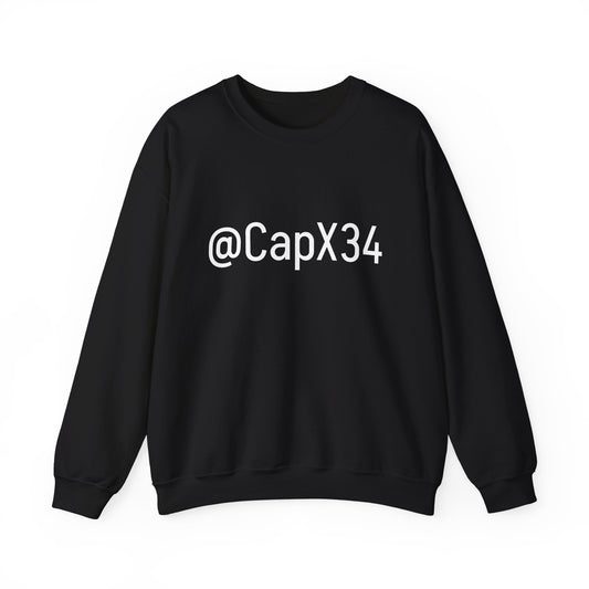 Classic White Crewneck Sweatshirt